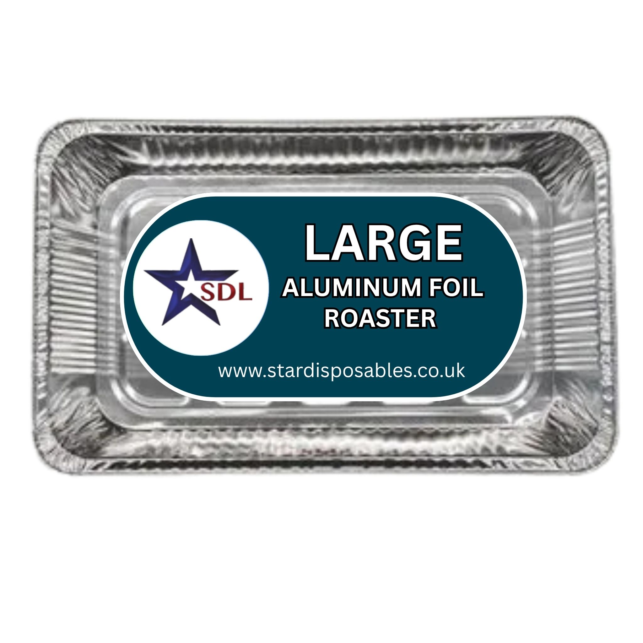 LARGE ALUMINUM FOIL ROASTER